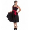 Robe Hell Bunny Martie 50s Noir