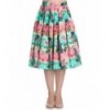 Jupe Hell Bunny Peacock 50s
